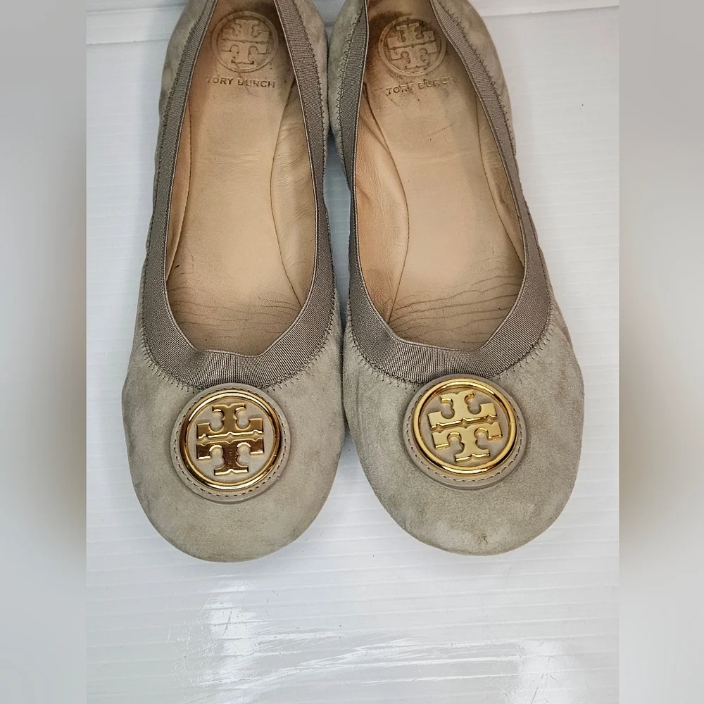 Tory Burch Caroline 2 Ballet Flats Size 10